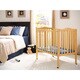 preview thumbnail 1 of 3, Delta Children Natural Finish Portable Crib
