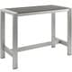 preview thumbnail 1 of 1, Outdoor Patio Aluminum Bar Table