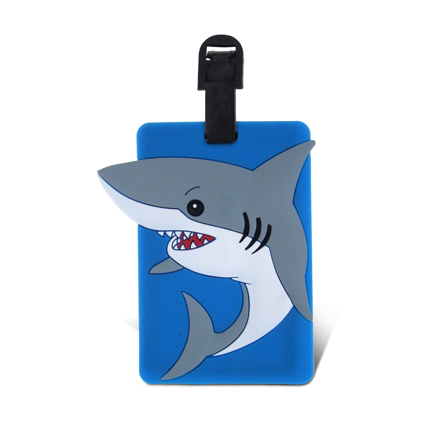 shark luggage tags