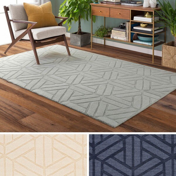 Shop Hand-Loomed Rhode Wool Area Rug - On Sale - Free Shipping Today - Overstock - 12386909