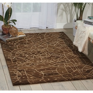 Nourison Kalahari Khaki Area Rug - 3'9" x 5'9"