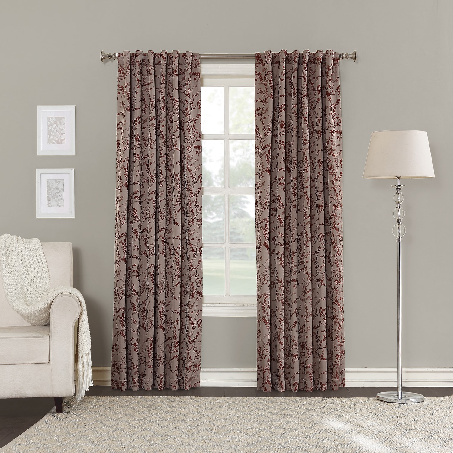 Shop Sun Zero Kavala Blackout Lined Back-Tab Curtain Panel - Free