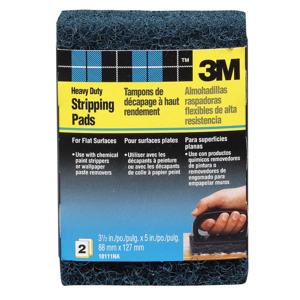 3M 10111NA Heavy Duty Stripping Pads for Flat Surfaces Bed Bath