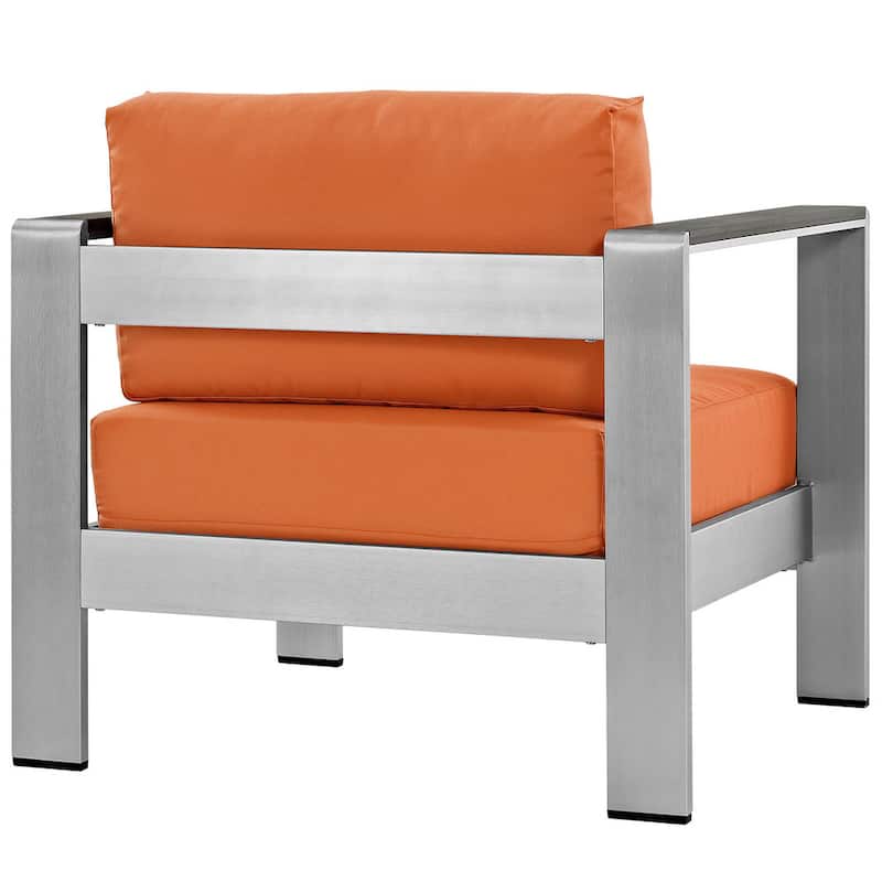 Beach Aluminum Outdoor Patio Armchair