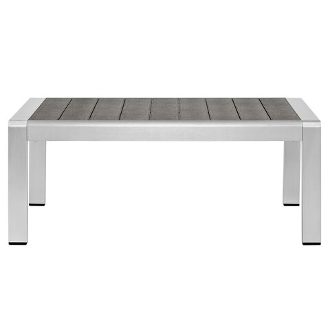 Beach Outdoor Patio Aluminum Coffee Table