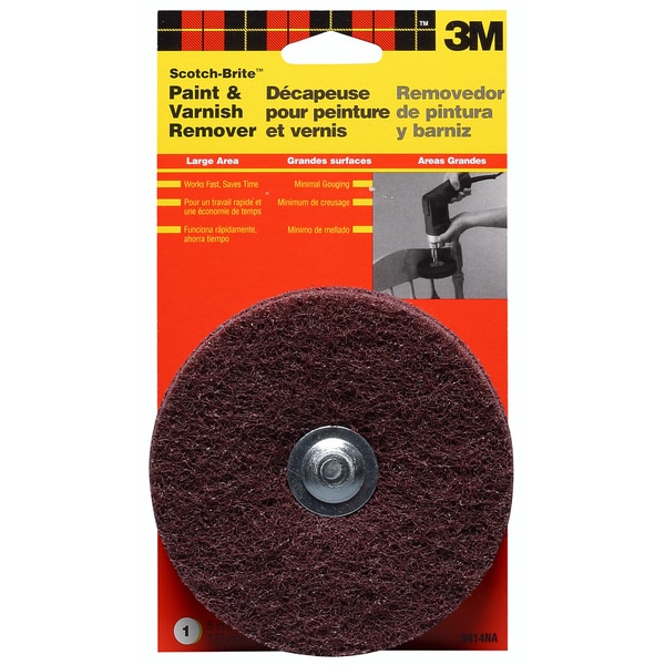Shop 3M 9414NA ScotchBrite Drill Mounted Paint & Varnish Stripper
