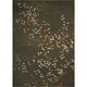 preview thumbnail 2 of 13, Nourison Contour Olive Green Hand Tufted Leaves and Branches Area Rug 9' x 13' - Green - Rectangle