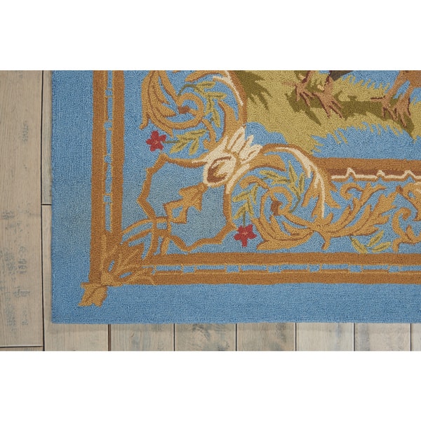 Nourison Bijou B121 Area Rug Overstock 12405485 Beige Oriental 8 X 10 Latex Free Rectangle Country 8 6 X 11 6 Red