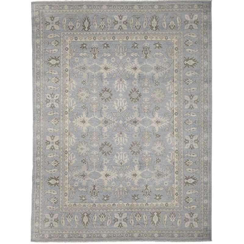 Eden Era Hand-knotted Classic Art Silk Area Rug