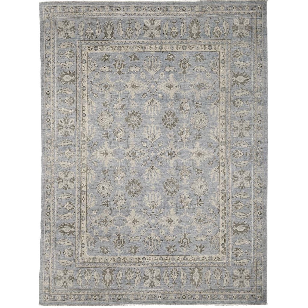 Eden Era Hand-knotted Classic Art Silk Area Rug