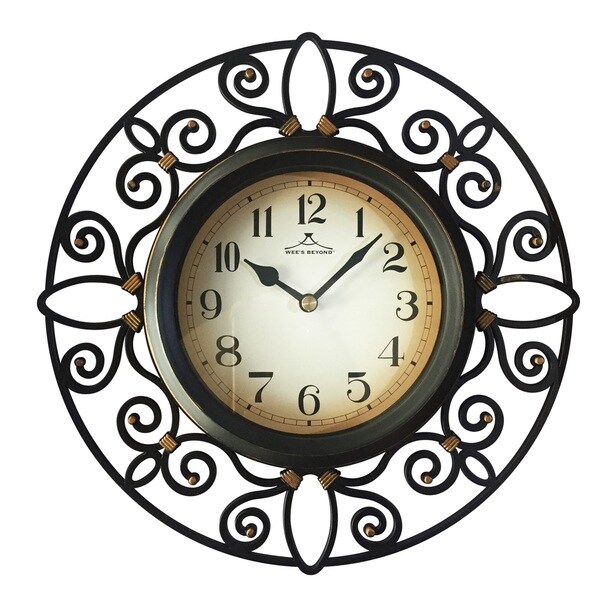 Shop 10-inch Arts Clock - Free Shipping On Orders Over $45 - Overstock ...