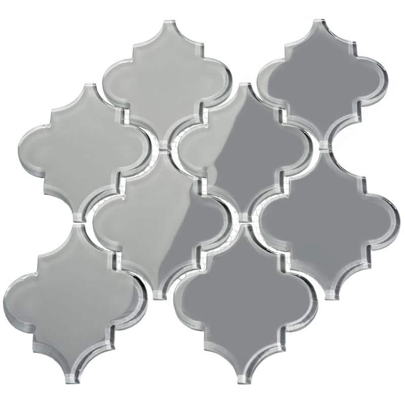 Arabesque True Gray Tiles (7 Square Feet) (11 Sheets)