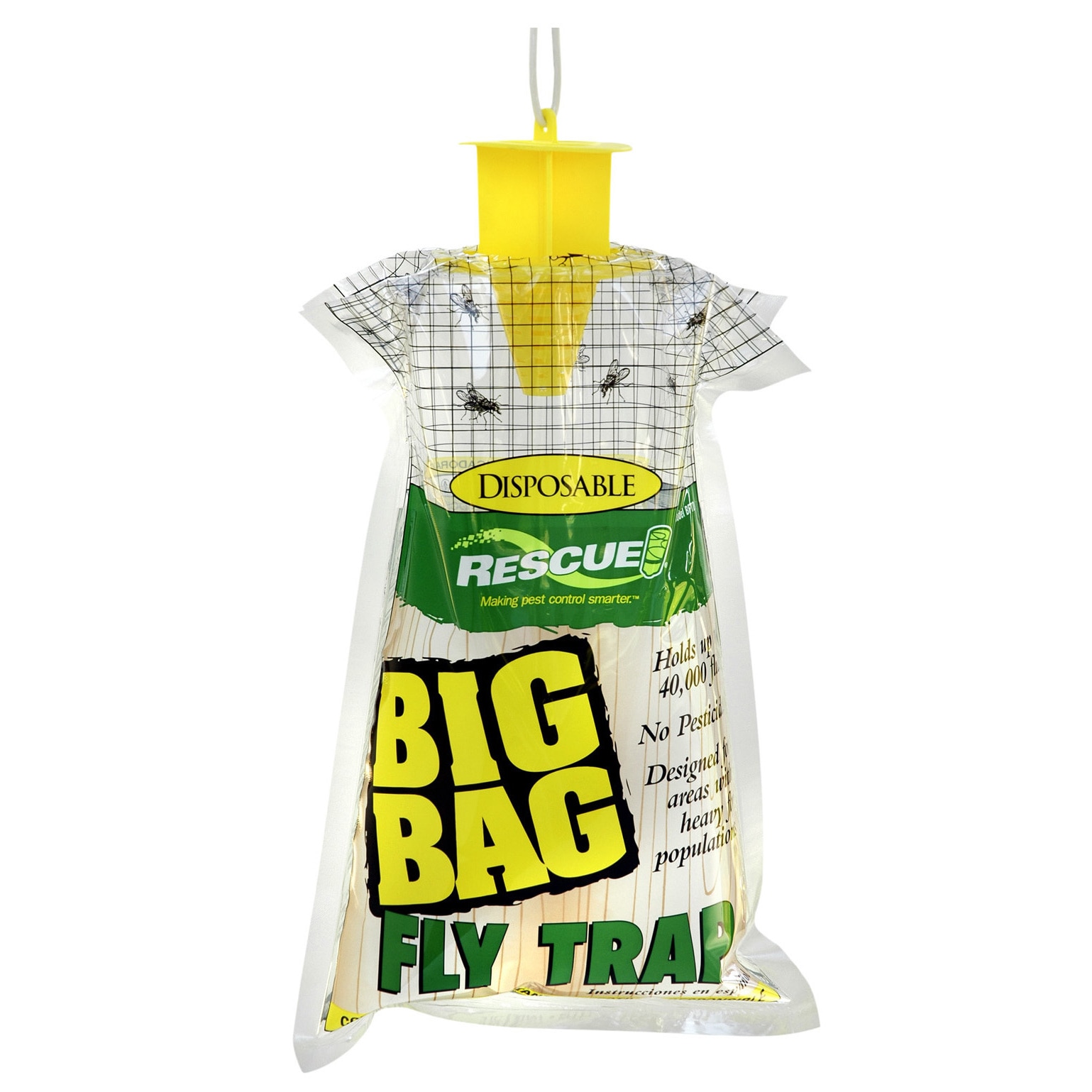 Yard, Garden & Outdoor Living Rescue BFTDDB12 Big Bag Fly Trap New
