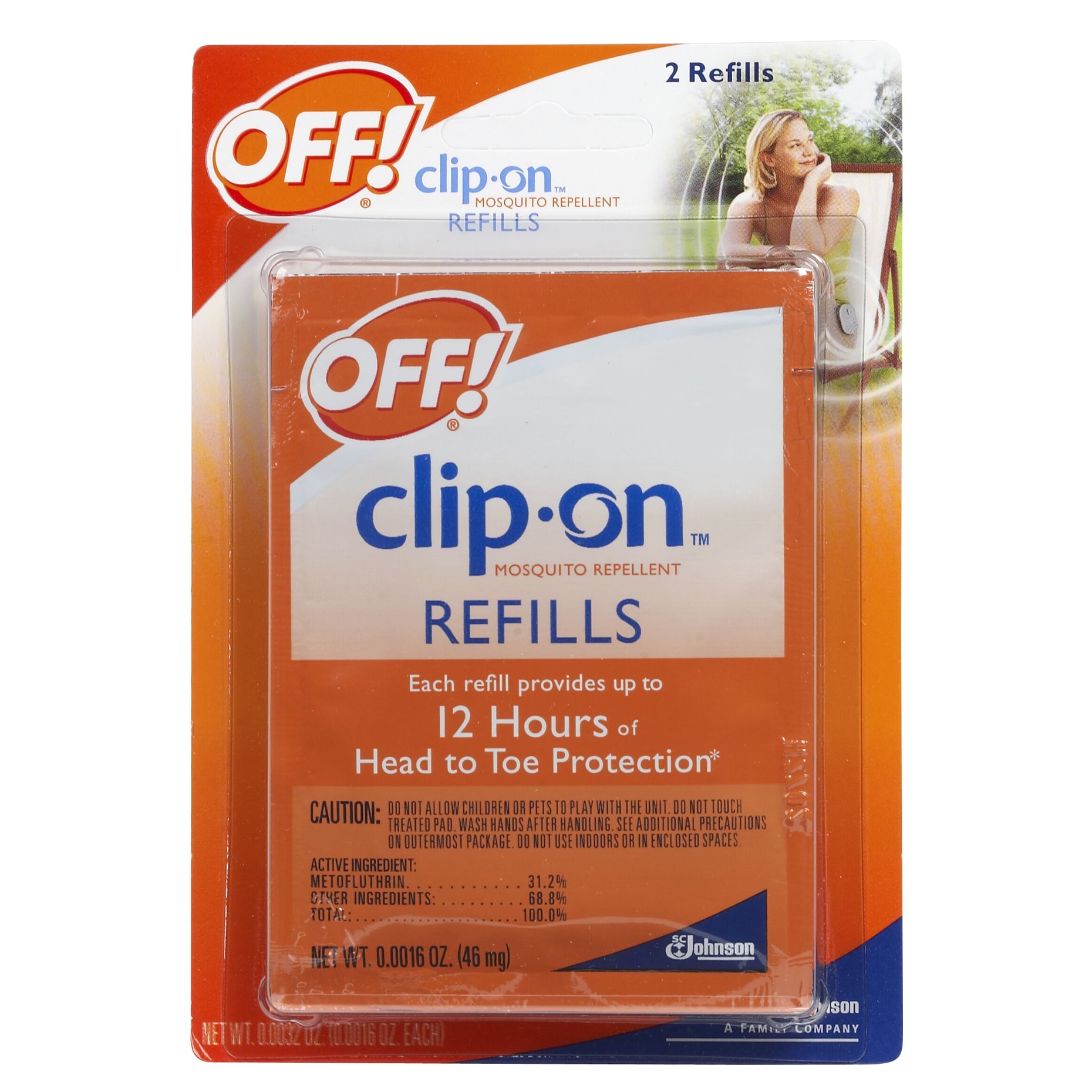 Off 70319 2count Clip On Mosquito Repellent Refill eBay