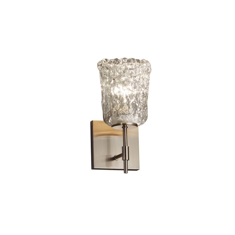 Silver Orchid Kellerman 1-light Brushed Nickel Wall Sconce