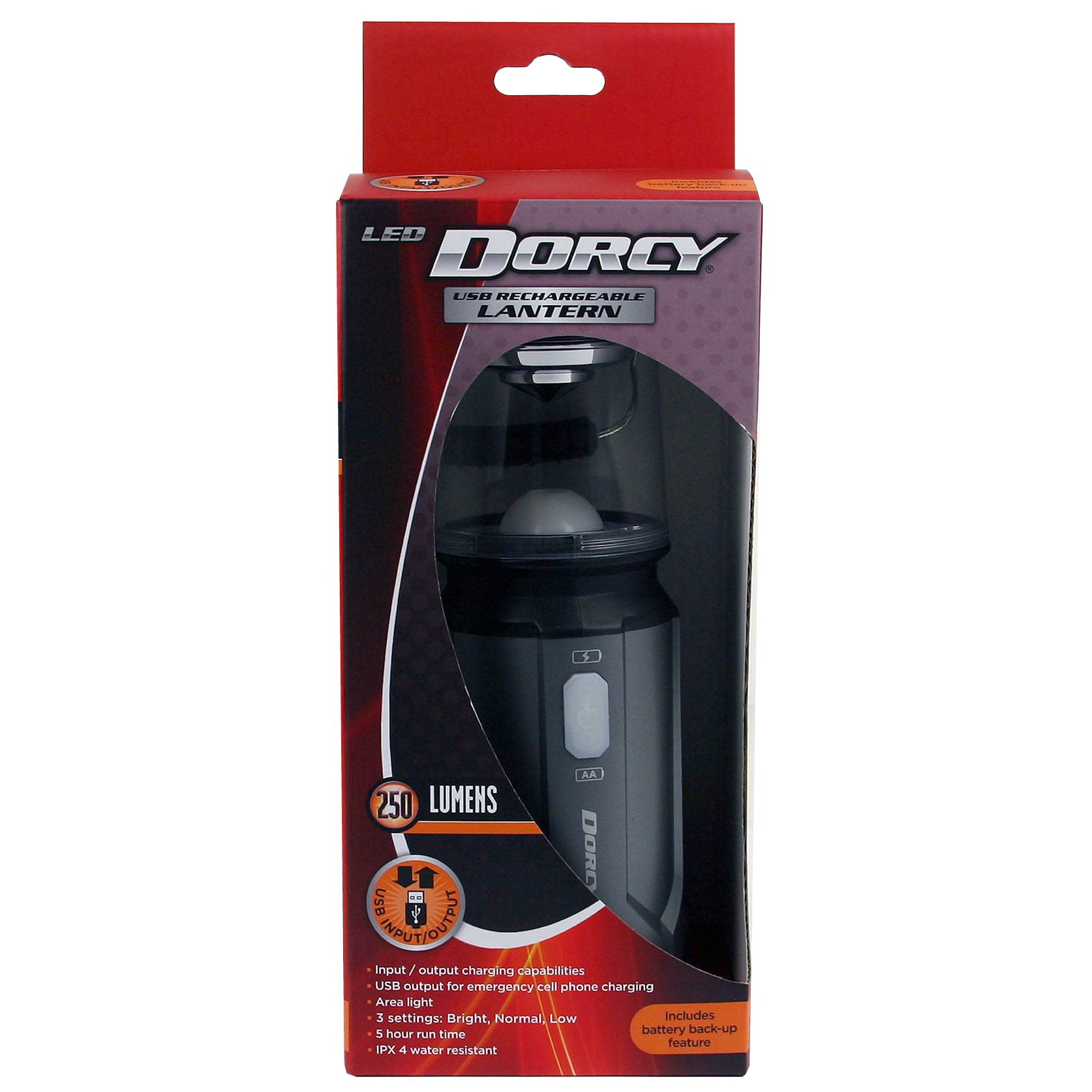 dorcy rechargeable led flashlight lantern 6V Floating - Holbrook, NY The Dorcy 6V LED Lantern is the perfect companion for all your outdoor adventures Dorcy 10-in. 2,000-Lumen USB Rechargeable