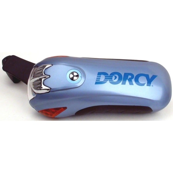 Dorcy Dynamo 7.7 lumens Rechargeable Flashlight LED LIR2032 Silver