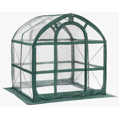 Flowerhouse FHSP300CL 78-inch X 72-inch X 72-inch SpringHouse