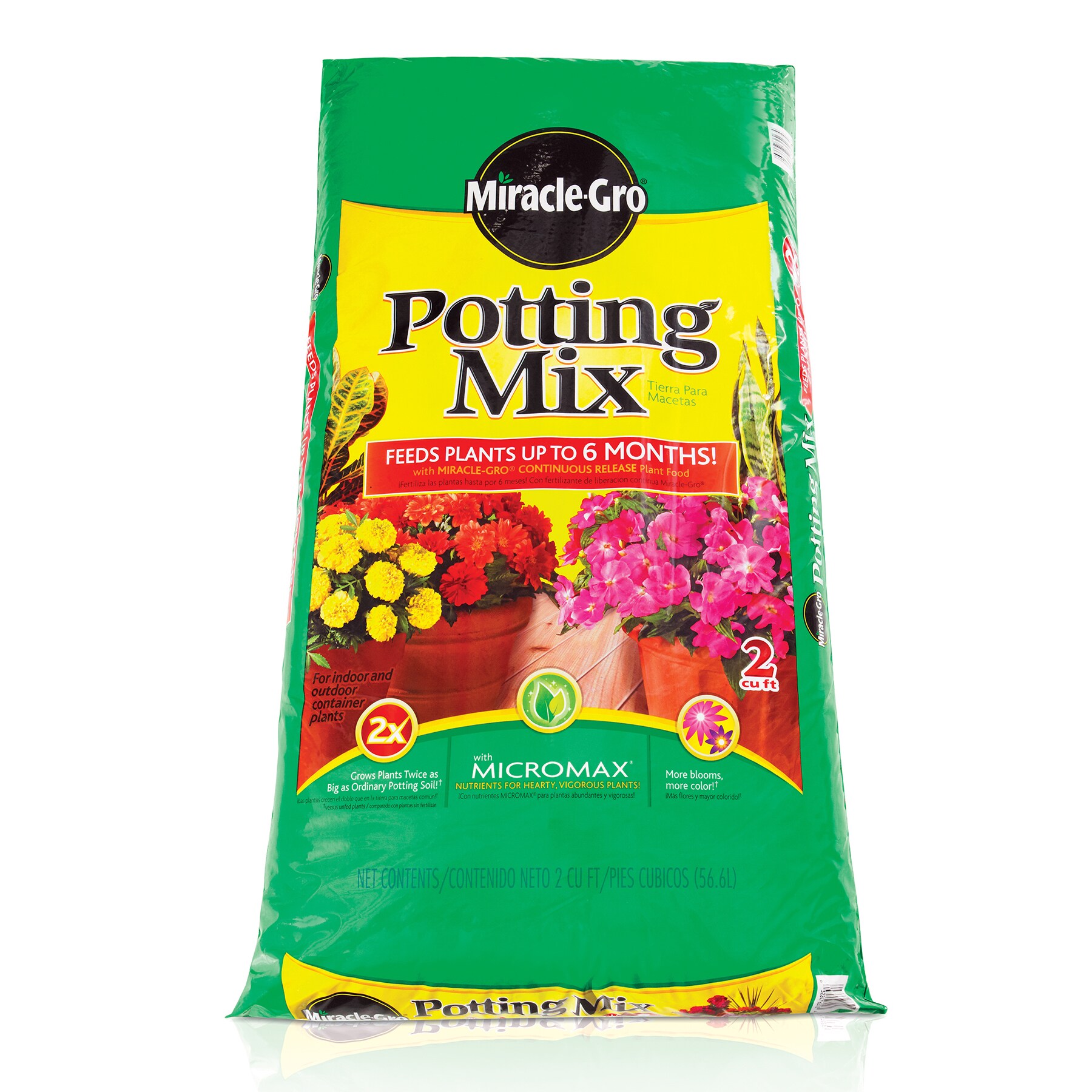 Shop Miracle Gro 75652300 2 Cu Ft Miracle Gro Potting Mix 0 21