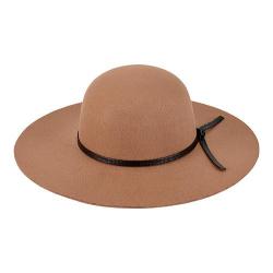 camel felt floppy hat