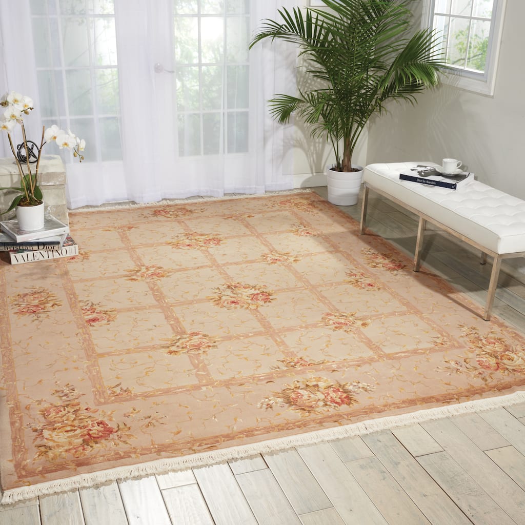 Nourison Legacy Beige Area Rug - 7'9" x 9'9"