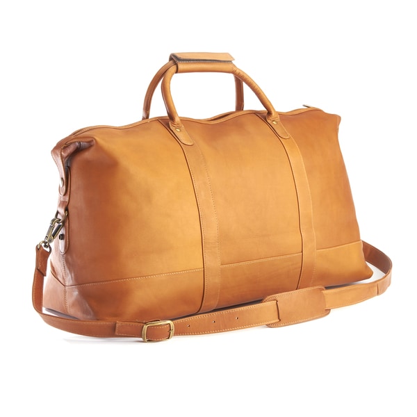 Shop ROYCE Genuine Colombian Leather Handcrafted Duffel Bag - Free ...