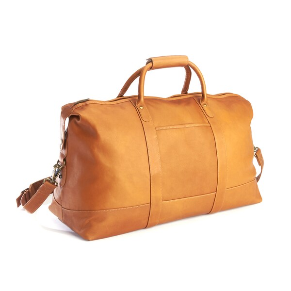 royce leather rolling trolley duffel bag