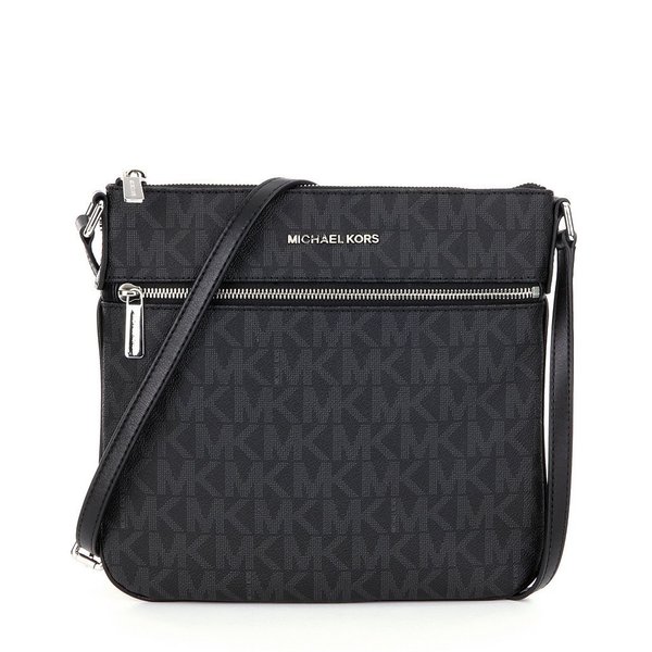 Michael Kors Signature Crossbody Bag Black Literacy Basics