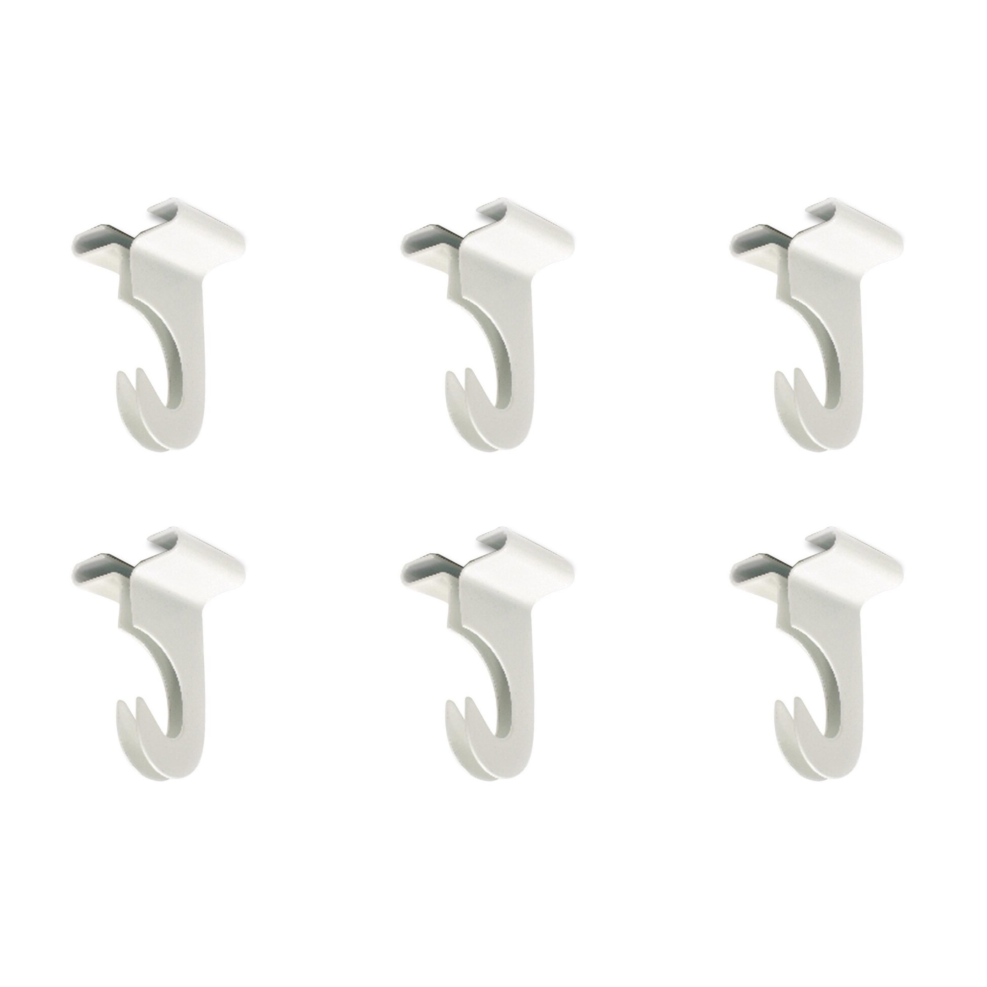 Shop Baumgartens White Suspended Ceiling Hooks Free Shipping On