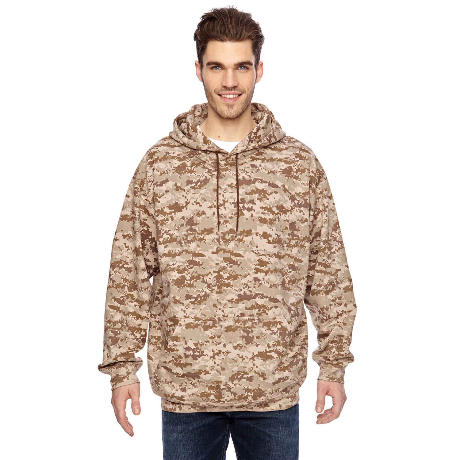 big and tall camo hooded sweatshirt