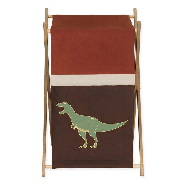 Sweet Jojo Designs Dinosaur Land Collection Laundry Hamper