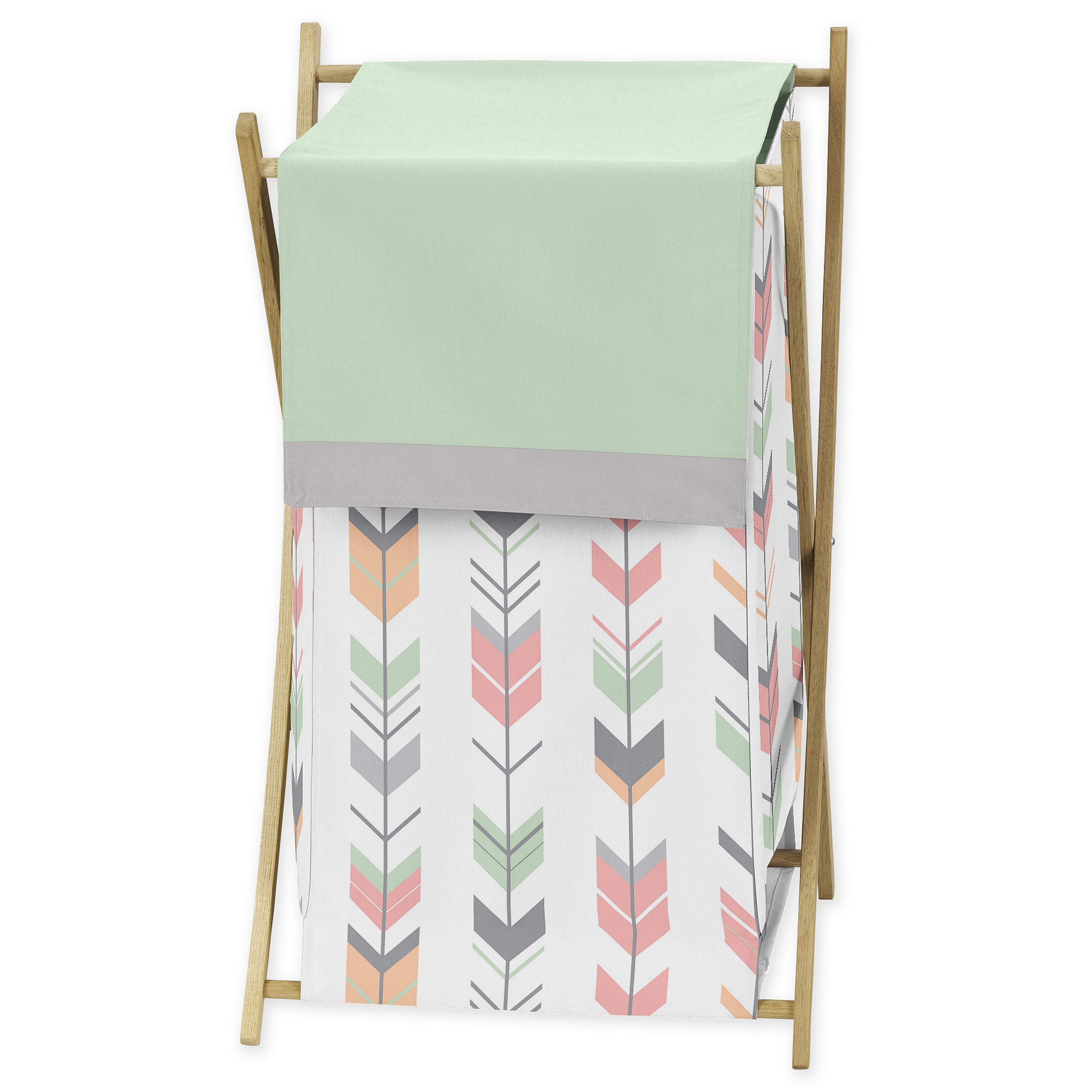 Sweet jojo designs mod arrow outlet collection coral and mint