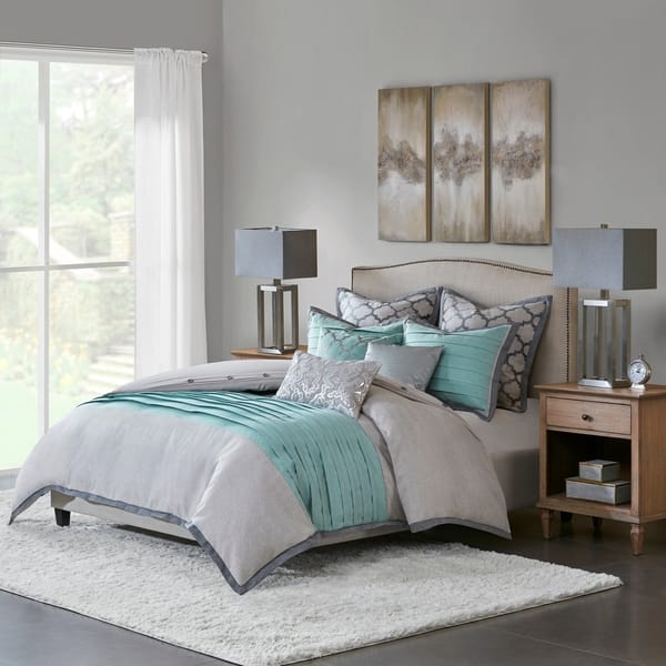 Shop Hampton Hill Tranquility Oversized Overfilled Comforter Set