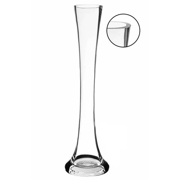 1175inch Clear Small Round Bud Vase Overstock 12401404