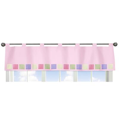 Sweet Jojo Designs Pink and Purple Butterfly Collection Window Curtain Valance
