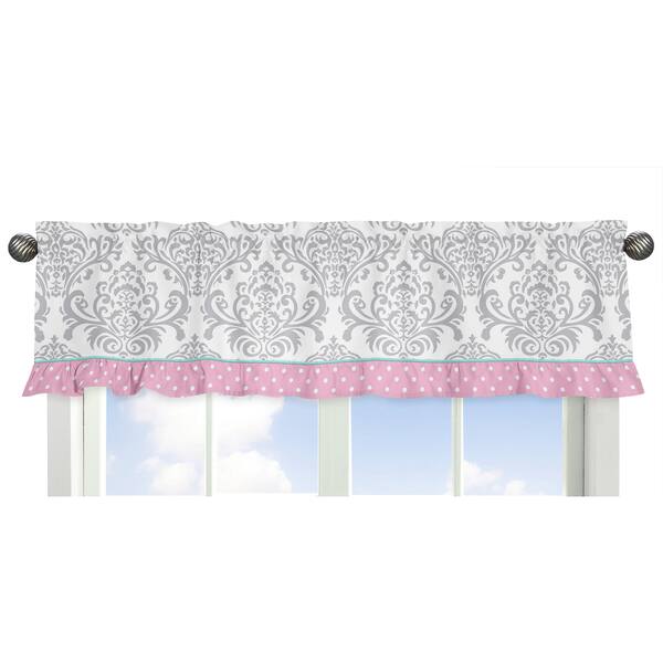 slide 1 of 1, Sweet Jojo Designs Skylar Collection Window Curtain Valance