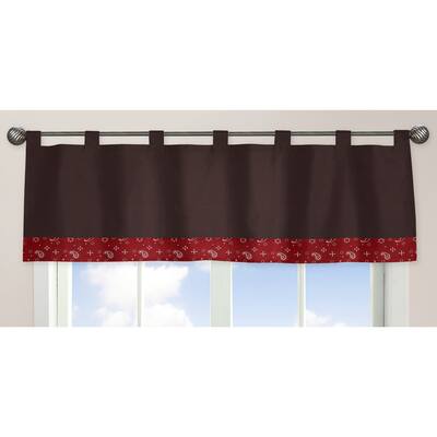 Sweet Jojo Designs Wild West Collection Window Curtain Valance