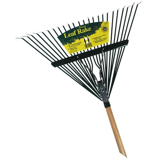 Shop Flexrake CF24W 48inch Handle 24inch Metal Head Leaf Rake