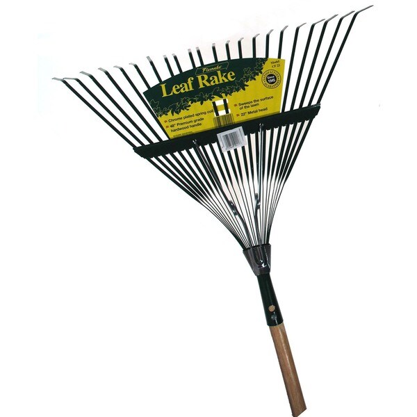 metal leaf rake