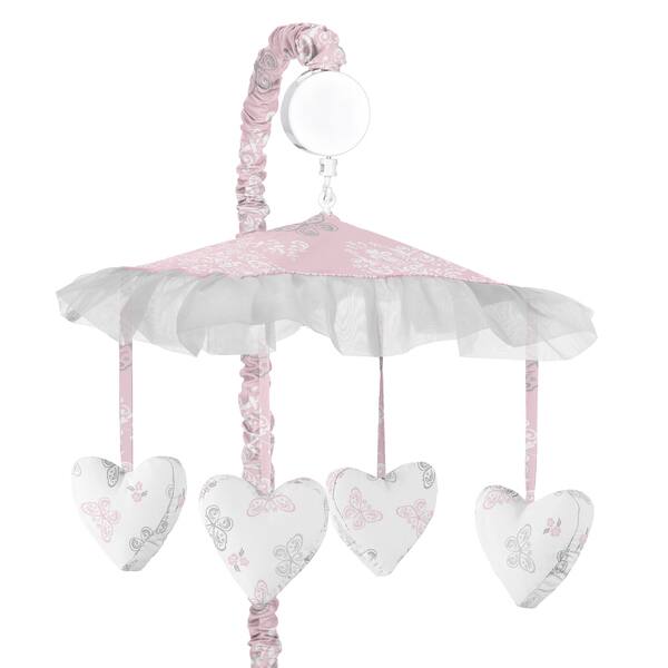slide 1 of 1, Sweet Jojo Designs Alexa Collection Multicolored Plastic/Fabric Musical Mobile