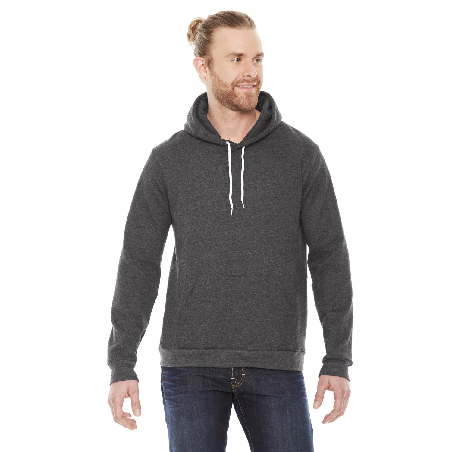 dark heather grey sweatshirt
