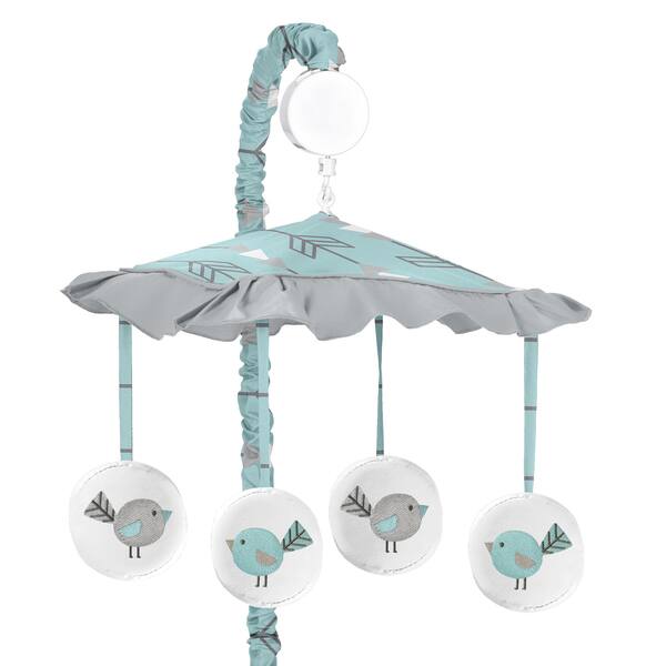 slide 1 of 1, Sweet Jojo Designs Earth and Sky Collection Musical Mobile