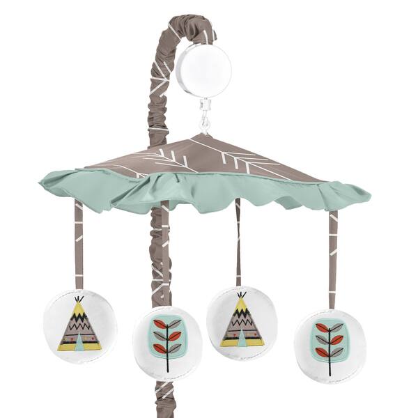 slide 1 of 1, Sweet Jojo Designs Outdoor Adventure Collection Musical Mobile