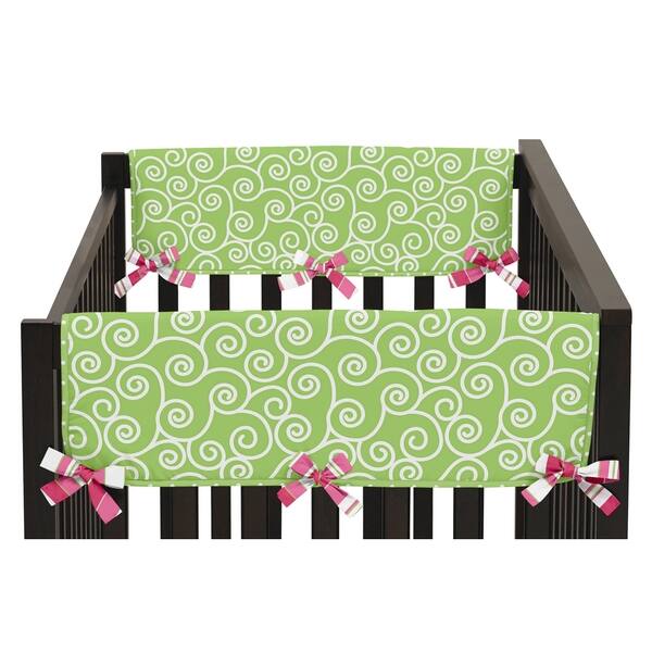 Sweet Jojo Designs Olivia Collection Side Cribrail Guard Covers (Set