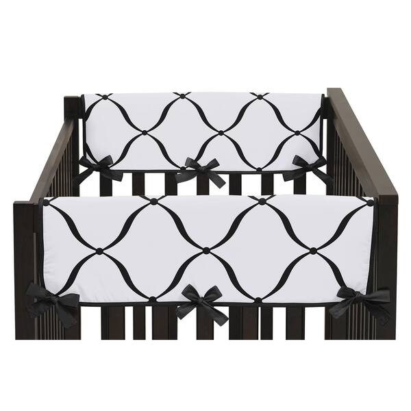 Sweet Jojo Designs Black, White, and Purple Princess Collection