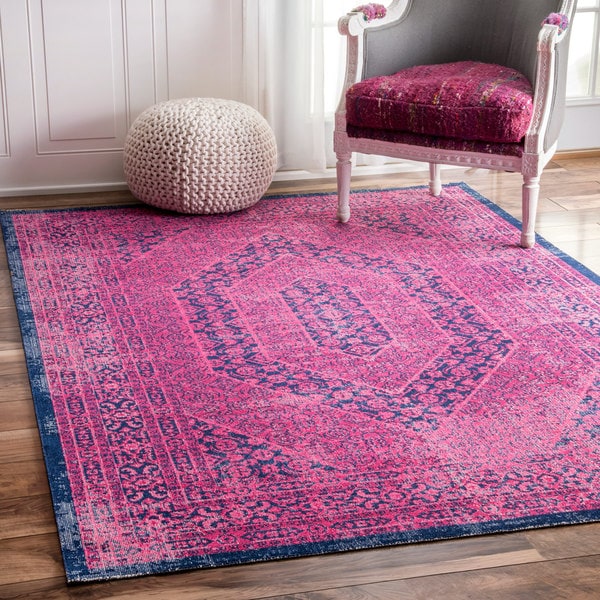 nuLOOM Vintage Persian Distressed Area Rug