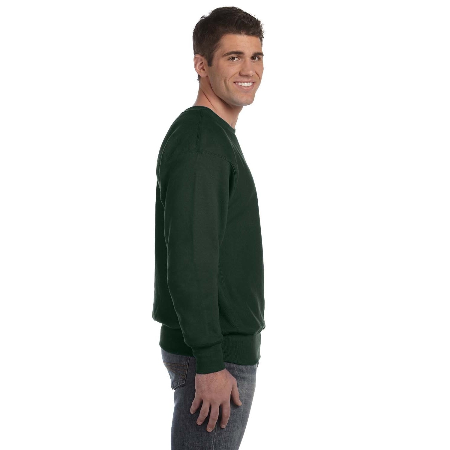 hunter green sweater mens