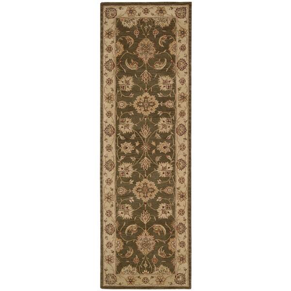 slide 2 of 3, Nourison Heritage Hall Area Rug 2' 6" x 8' - Brown - Runner
