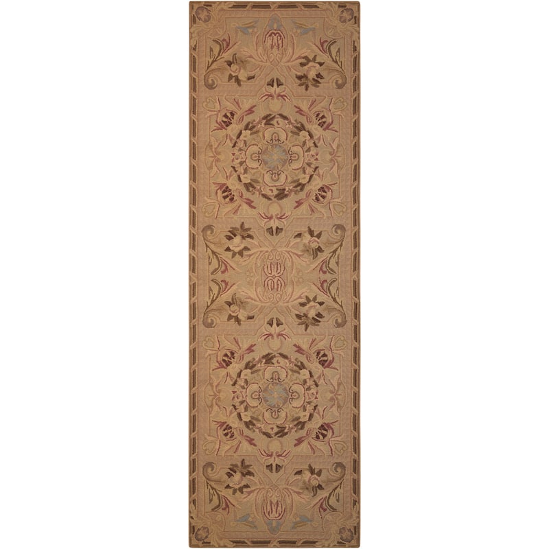 Nourison Bijou Light Green Area Rug (2'6 x 8') - 2'6" x 8' Runner
