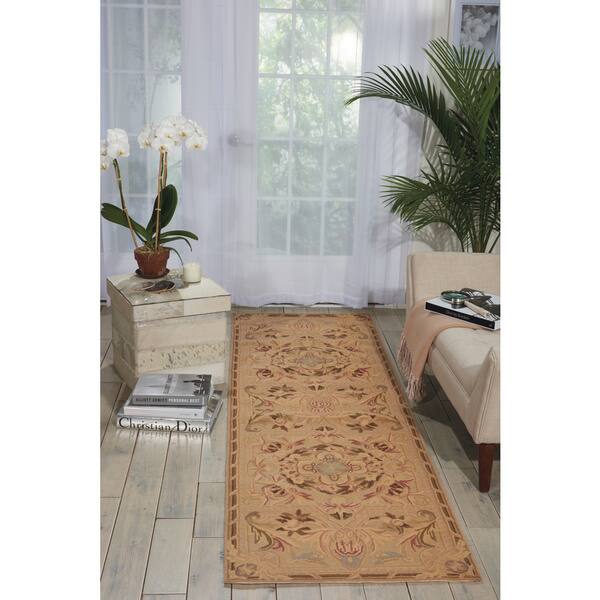slide 2 of 7, Nourison Bijou Light Green Area Rug (2'6 x 8') - 2'6" x 8' Runner